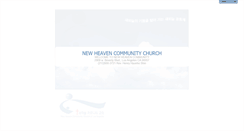 Desktop Screenshot of newheavenchurch.com